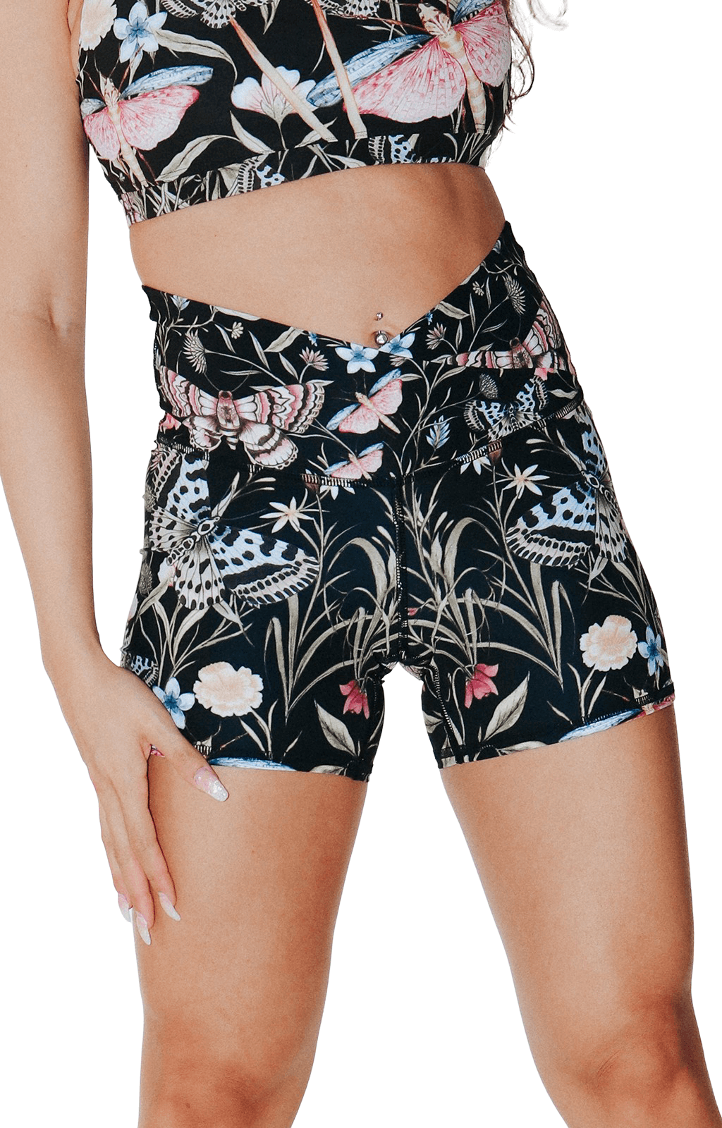 Yoga DemocracyMovement Short in Pretty In Black - M.S Skincare