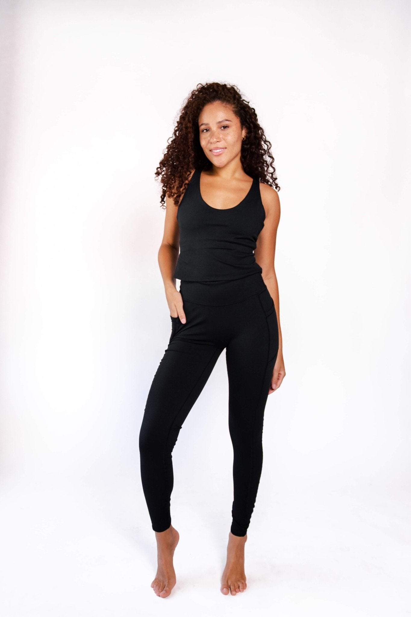 Yoga DemocracyNon Stop Legging in Jet Black - M.S Skincare