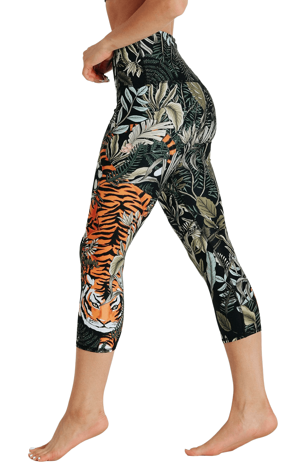 Yoga DemocracyRawr Talent Printed Yoga Crops - M.S Skincare