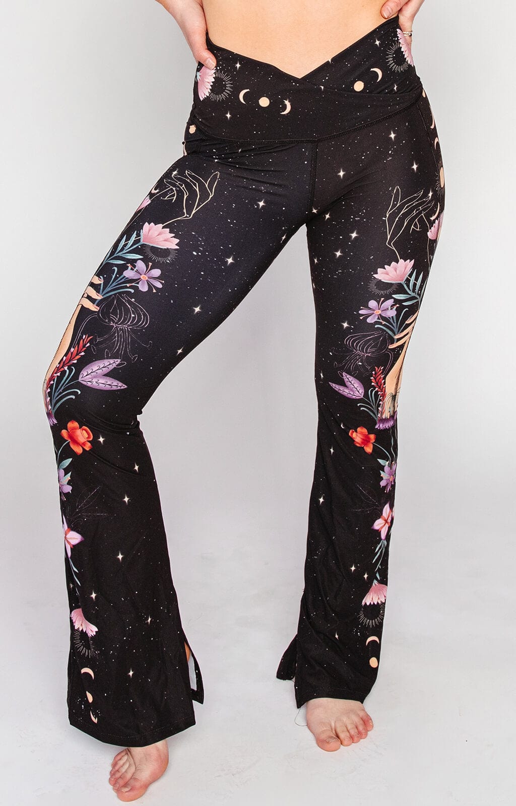 Yoga DemocracySplit Flare Pant In Celestial Timing - M.S Skincare