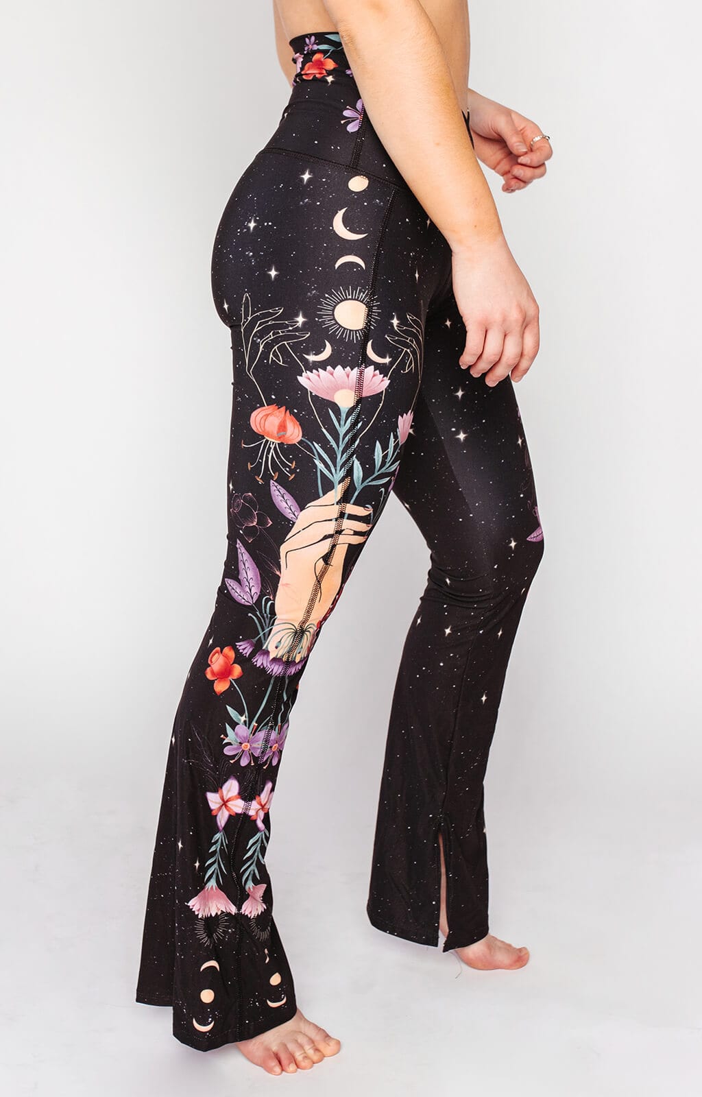 Yoga DemocracySplit Flare Pant In Celestial Timing - M.S Skincare