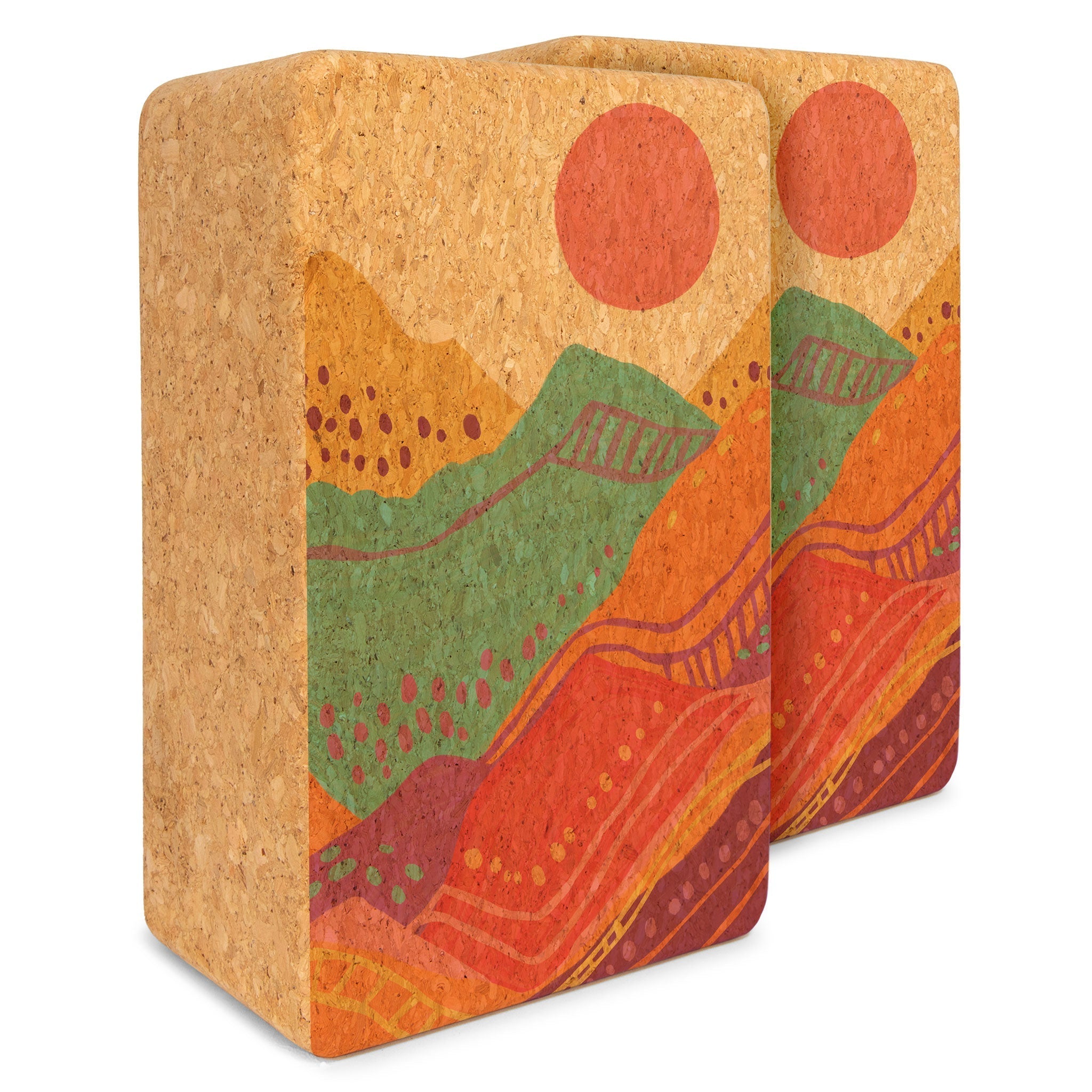 Yoloha YogaArtist Cork Yoga Block Set - M.S Skincare