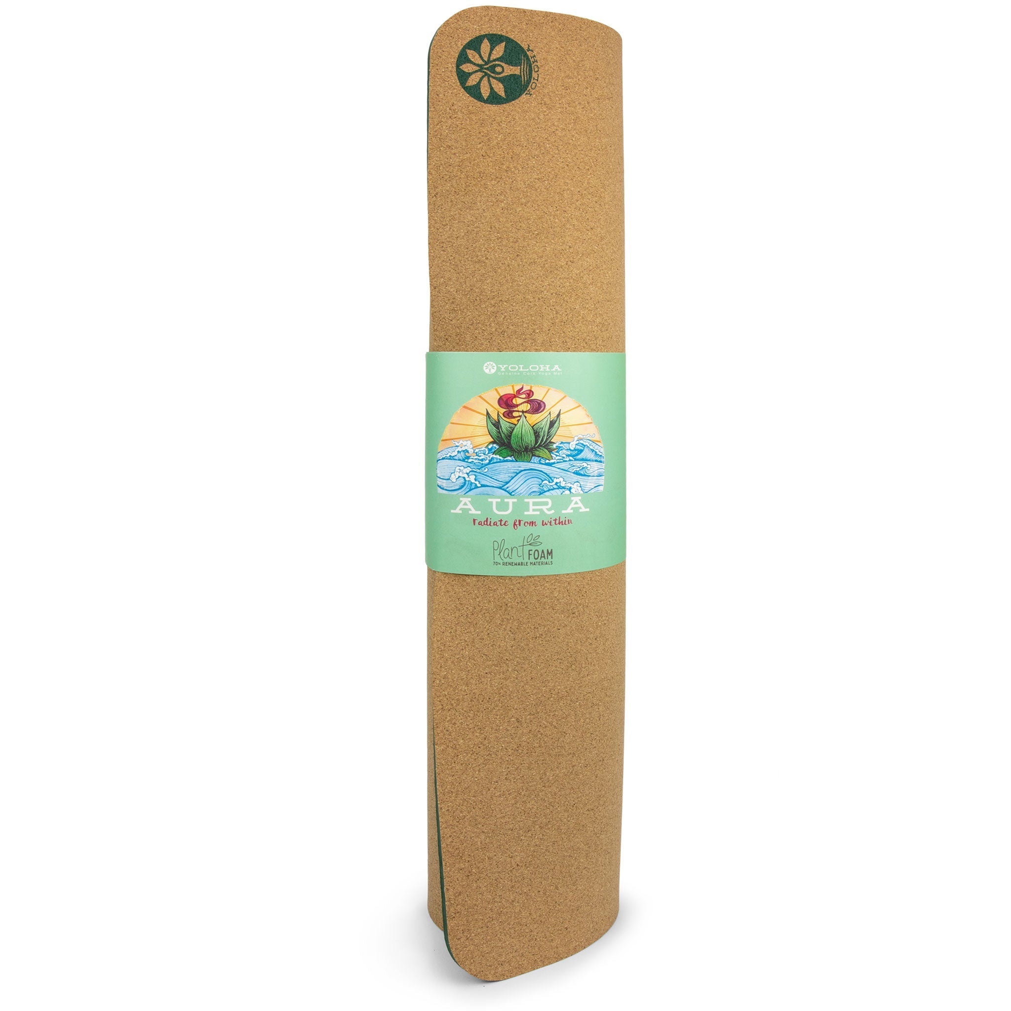 Yoloha YogaAura Cork Yoga Mat - M.S Skincare