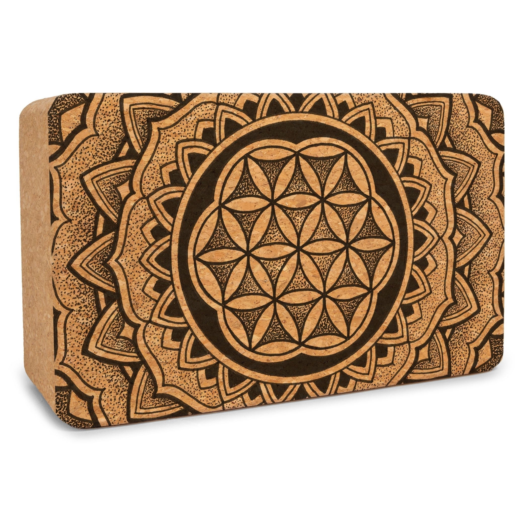 Yoloha YogaEarth Rest Cork Yoga Block - M.S Skincare