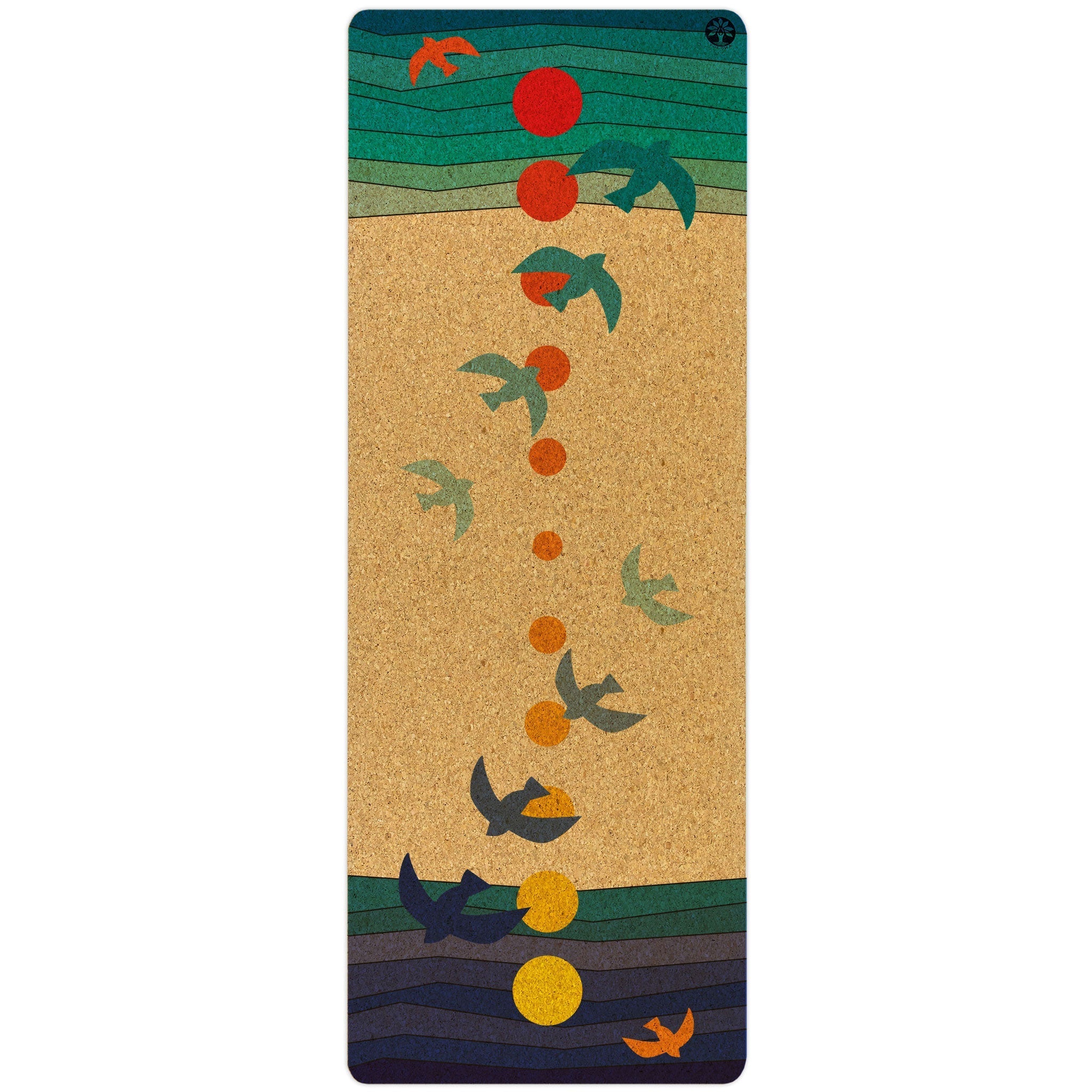 Yoloha YogaSolar and Lunar Original Cork Yoga Mat - M.S Skincare