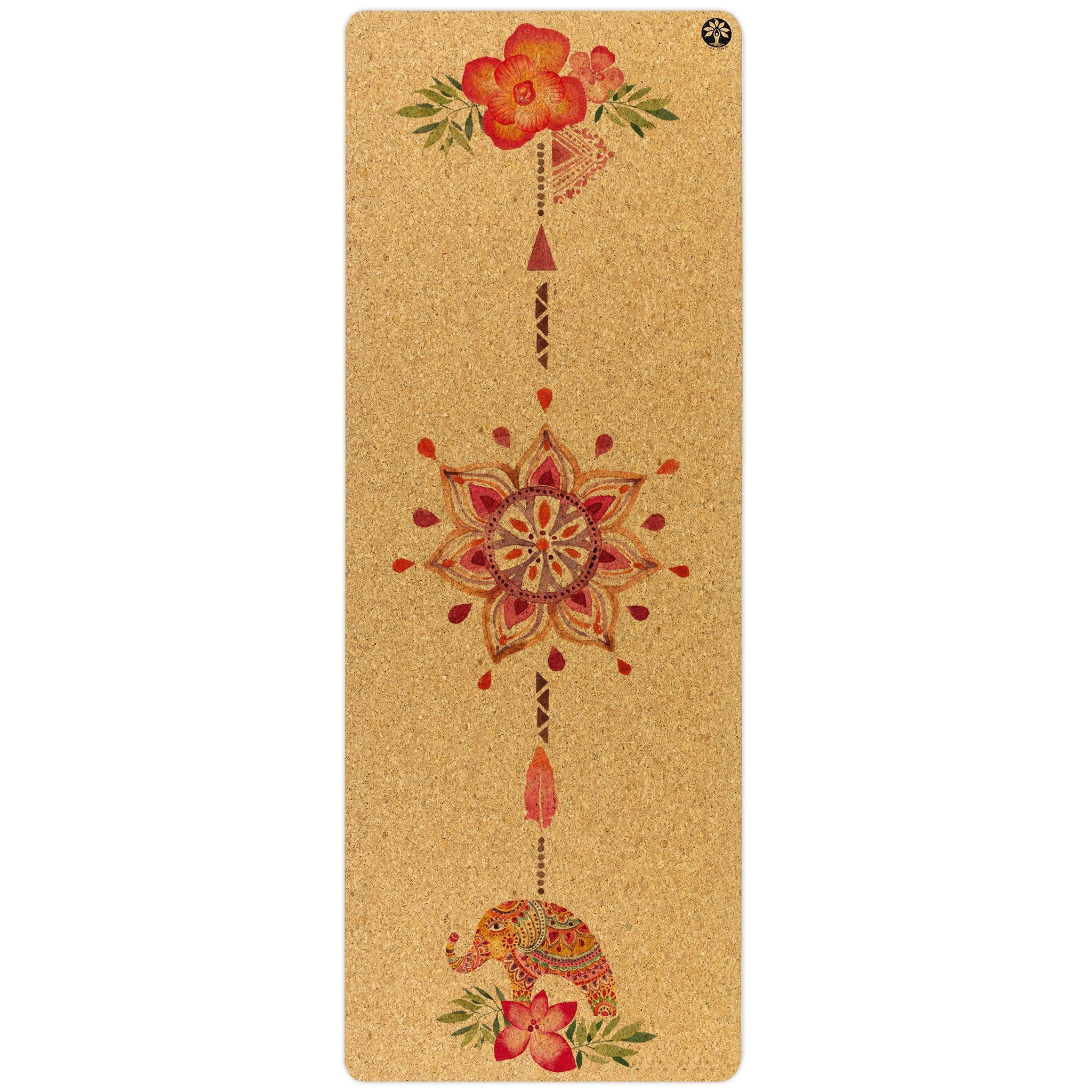 Yoloha YogaTropical Vibes Original Cork Yoga Mat - M.S Skincare